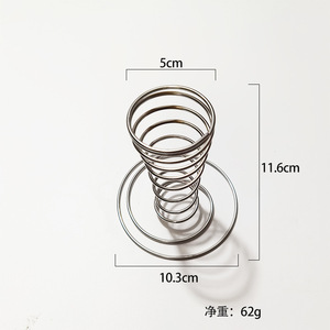 304 Stainless Steel Ice Cream Cone Stand 11.6cm Height Anti Rust Display Rack For Decoration - Product Image 1