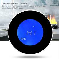 Détecteur de Gaz Intelligent ABS Priorité Sécurité pour GNL GPL & Plus – Écran LCD Alarme Sans Fil pour Maisons Européennes Connectivité WiFi