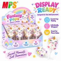 Bonbons durs en forme de licorne personnalisés