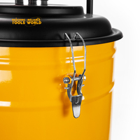 Bomba de Grasa Neumática DINGQI de 30L |   Sistema de Lubricación Neumático de Alta Presión con Relación 50:1 para Maquinaria Pesada y Equipos de Minería