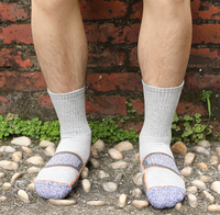 Chaussettes de marque en coton pour hommes, décontractées, tricotées en jacquard, avec lettres, en gros, pour les sportifs
