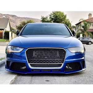 Vente flash - Pare-chocs avant pour <span class=keywords><strong>Audi</strong></span> A4 <span class=keywords><strong>S4</strong></span> B8.5 avec calandre noire style RS4 - Kit carrosserie pour <span class=keywords><strong>Audi</strong></span> A4 <span class=keywords><strong>S4</strong></span> B8.5 2013 <span class=keywords><strong>2014</strong></span> 2015 2016 - Product Image 4