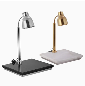 Marble Base Food Warmer <b>Lamp</b> Luxury Infrared Heat <b>Lamp</b> for Star Hotel Buffet and Banquet Commercial Kitchen Equipment - Product Image 1