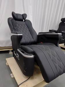Siège de voiture électrique inclinable en cuir pour AV Alpha Fauteuil VIP inclinable en cuir de luxe haut de gamme - Product Image 3