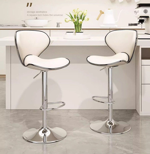 Silla <span class=keywords><strong>de</strong></span> Bar, <span class=keywords><strong>taburetes</strong></span> giratorios con Base <span class=keywords><strong>de</strong></span> elevación <span class=keywords><strong>de</strong></span> altura ajustable, sillas <span class=keywords><strong>de</strong></span> <span class=keywords><strong>cocina</strong></span>, sillas <span class=keywords><strong>de</strong></span> Bar giratorias para restaurante, modernas - Product Image 3