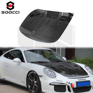 Cappuccio anteriore in fibra di carbonio a secco di alta qualità stile RS per 991.1 <span class=keywords><strong>911</strong></span> <span class=keywords><strong>Porsche</strong></span> cofani 991.2 copertura di ventilazione nuovo aggiornamento ricambi Auto - Product Image 1