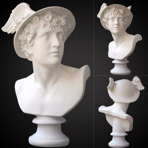 Famous figure statue fiberglass <strong>David</strong> <strong>bust</strong> - Product Image 5