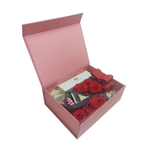 Luxury pink Girls Present Packaging Magnetic Closure Gift Packing <b>Keepsake</b> <b>Box</b> - Product Image 3