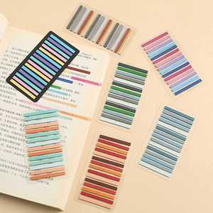 Etiquetas Adhesivas Transparentes Fluorescentes, Material PET, Blocs de Notas, Marcadores de Lectura, Pestañas e Indicadores - Product Image 6