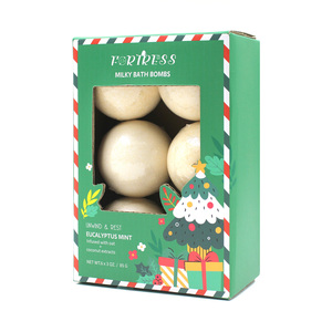 ชุดฟองสบู่อาบน้ำทำจากธรรมชาติ100% สำหรับสุภาพสตรีเหมาะสำหรับวันหยุดและของขวัญคริสต์มาส - Product Image 1