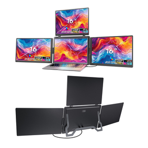 Monitor Portátil para Laptop de 16 Pulgadas 1200P Quad IPS USB C, Extensor de Pantalla Dual, Venta al Por Mayor Directa de Fábrica OEM - Product Image 1