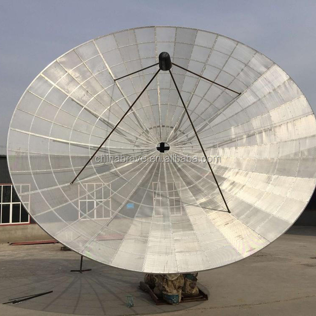 C Band Satellite Dish Antenna Aluminum 1.8m 2.4m 3m Mesh Antenna for Turkey