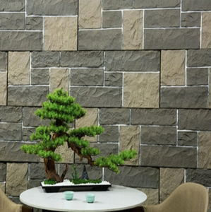 Giảm giá số lượng lớn PU Faux đá tấm PU đá linh hoạt bên ngoài bức tường Ốp Bảng điều khiển ridged PU đá tường Bảng điều khiển - Product Image 4