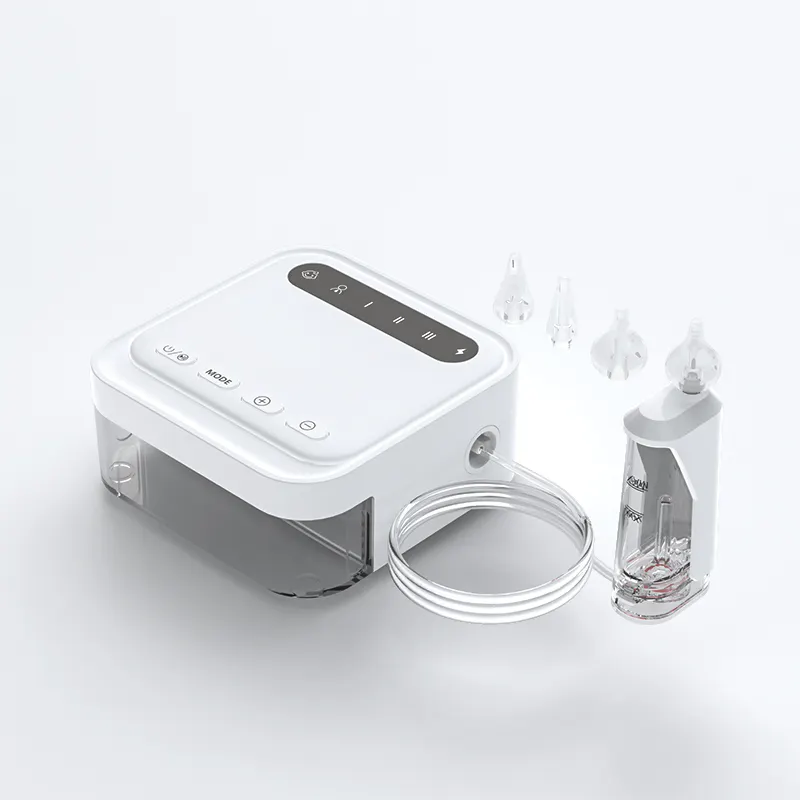 Appareil rechargeable de pompe de nettoyage de nez d'aspirateur nasal de bébé électrique de qualité médicale nouveau modèle