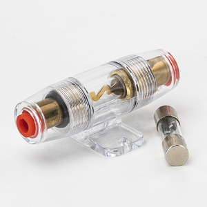 Porte-fusible AGU en ligne étanche pour autoradio, calibre 4-8 AWG, bloc de <span class=keywords><strong>fusibles</strong></span> AGU, disjoncteur audio, protection de sécurité électrique - Product Image 4