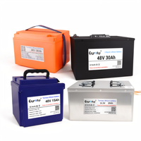 Batterie au lithium ternaire personnalisée OEM 48V 12,5Ah 13S3P pour chariot AGV d'entrepôt, véhicule d'inspection, chariot AMR avec BMS intelligent intégré
