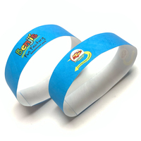 Bracelets jetables personnalisés avec logo, étanches en Tyvek, pour événements, résistants à l'eau, promotionnels