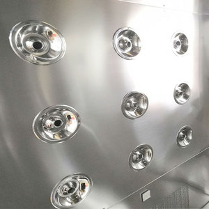 نظام دش هوائي من الفولاذ المقاوم للصدأ مع فلتر هيبا للصناعات الغذائية - Product Image 2