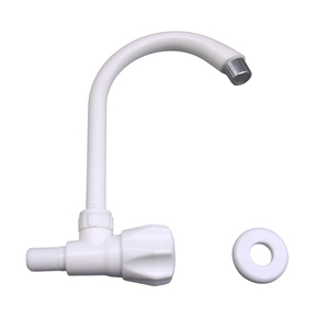 Grifo de Lavabo de Pared de Plástico con Manija Grande de 1/2'' para Cocina, Precio de Fábrica en China - Product Image 3