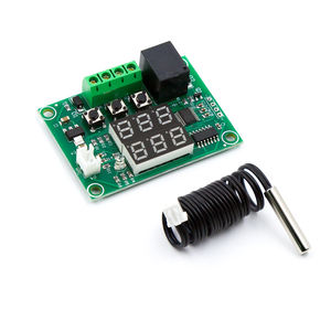 Rede de aquecimento de saída de fábrica <span class=keywords><strong>50cm</strong></span> W1209 DC 12V Interruptor termostato de temperatura térmica e calor Controlador de temperatura Termômetro digital - Product Image 5