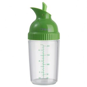 <b>200ml</b> One-Handed Easy Open Close Tool Plastic Oil and Vinegar <b>Bottle</b> with Leak-Proof Lid for Spices Condiments Food Storage - Product Image 2