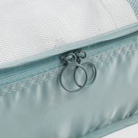 Voyage bagages tissu stockage Compression emballage Cubes 8 pièces valise de voyage étanche organisateur sac 8 ensemble