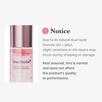 Sérum brume gelée medicube avec collagène PDRN rose |   Spray illuminateur double texture avec niacinamide, glutathion, céramide, acide hyaluronique
