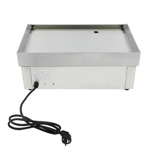 Parrilla eléctrica <span class=keywords><strong>de</strong></span> acero inoxidable para barbacoa, parrilla comercial con encimera <span class=keywords><strong>de</strong></span> 3000 W - Product Image 6