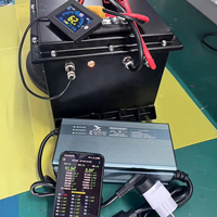 Batterie de chariot de golf au lithium-ion LiFePO4 Yixin 48V 100Ah avec BMS et chargeur, garantie 5 ans, certifiée CE