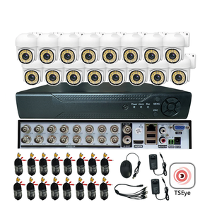 Kit de Cámara Analógica TSEye de 5MP y 16 Canales, DVR con Visión Nocturna a Todo Color, Resistente al Agua IP66, Sistema de Cámara de Seguridad CCTV AHD XVR - Product Image 1