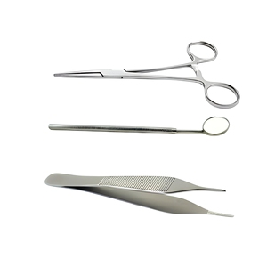 Ensemble d'instruments professionnels de chirurgie orale pour implants dentaires, outils de dissection en acier inoxydable, fournisseur en gros - Product Image 4