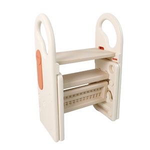 Escabeau télescopique compact <span class=keywords><strong>3</strong></span> marches pliable, Tour d'apprentissage Montessori pour enfants, pour la maison - Product Image 5
