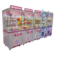 Mini machine à griffes, grue à poupées, jouet pour enfants, arcade à pièces, prise américaine, petite machine à jouets, boîte en bois