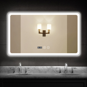 Salone attrezzature e mobili barbiere stazioni di acconciatura con luci salone stazione specchio - Product Image 3