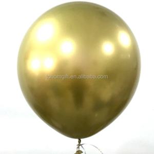 Ballons en latex chromé en métal perlé gonflables de 12 pouces pour la décoration de fête et de mariage - Product Image 5