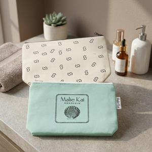 Bolsa pequeña de lona de algodón, monedero, estuche para lápices, cosméticos, con cremallera - Product Image 3
