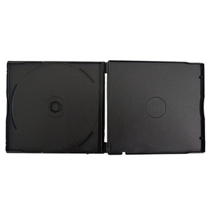 Estuche negro para CD/DVD de 12 mm, tamaño estándar para almacenamiento de discos - Product Image 5