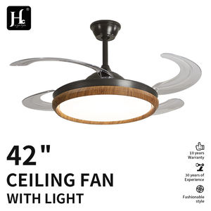 Ventilador de Techo, Color Madera de Nogal, Estilo Medieval, Silencioso, Protección Ocular, para Comedor, Dormitorio y Sala de Estar - Product Image 3