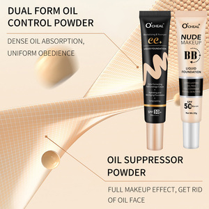 Fond de teint liquide personnalisable avec logo, longue tenue, hydratant et anti-âge ; Fond de teint liquide au fini naturel, <span class=keywords><strong>crème</strong></span> BB <span class=keywords><strong>CC</strong></span> - Product Image 5