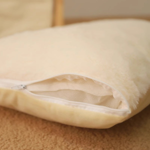 <b>Cat</b> Bed Oval Soft Faux Fur Enclosed Warm Winter Pet Bed For <b>Cat</b> - Product Image 4