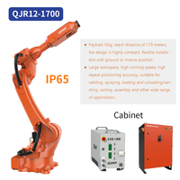 Robot industriel de soudure QJR12-1700 avec la puissance 220V de PLC 3.6KW nouveau pour des applications de construction et de ferme