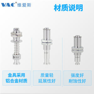 Soporte de Aleación de Aluminio Ligero SRKN1010/15/20, Ventilación Lateral Trasera con Amortiguación, Ventosa para Robots Articulados - Product Image 5