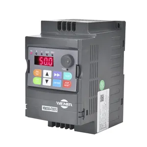 WENBA Mini 0.75KW Frequency Inverter For AC Motor 1hp VSD 3 Phase 220V To 3 Phase 220V 380V VFD Frequency Converter