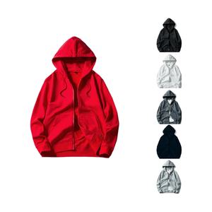 الرجال هوديي سترة القطن المتضخم أزياء عارضة سستة كاملة مقنعين الشارع قمم - Product Image 6