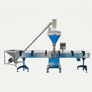 Powder Bottle Filler Solid <b>Copper</b> <b>Screw</b> Drive Mobile Support Rack Steady Transit Uniform Weigh Anti Leak Flour Herbal Condiment - Product Image 1