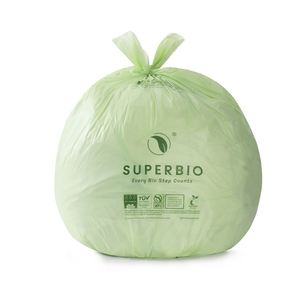 Vente flash : Sacs poubelle transparents biodégradables en résine PLA Hongcheng, fond carré, imprimés flexo, qualité alimentaire, avec boîte - Product Image 5
