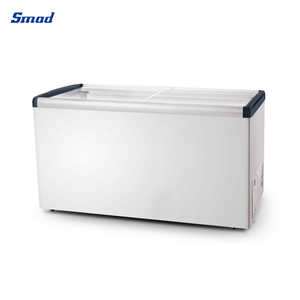 Congelador Horizontal con Puerta de Vidrio Deslizante para Exhibición de Hielo en Supermercados, 510L - Product Image 5