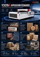 Machine de découpe laser CO2 JQLASER 1300mm*2500mm, vente chaude, vitesse rapide pour la découpe d'acrylique, 150W 180W 200W 300W 500W 600W, 20 ans d'expérience
