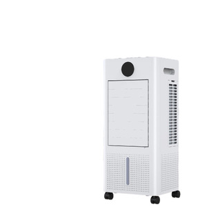 Air Cooler Vertical Circulating Fan With Ice Crystals Water Cooling Household Cooling Fan Electric Power Timing Function - Product Image 3