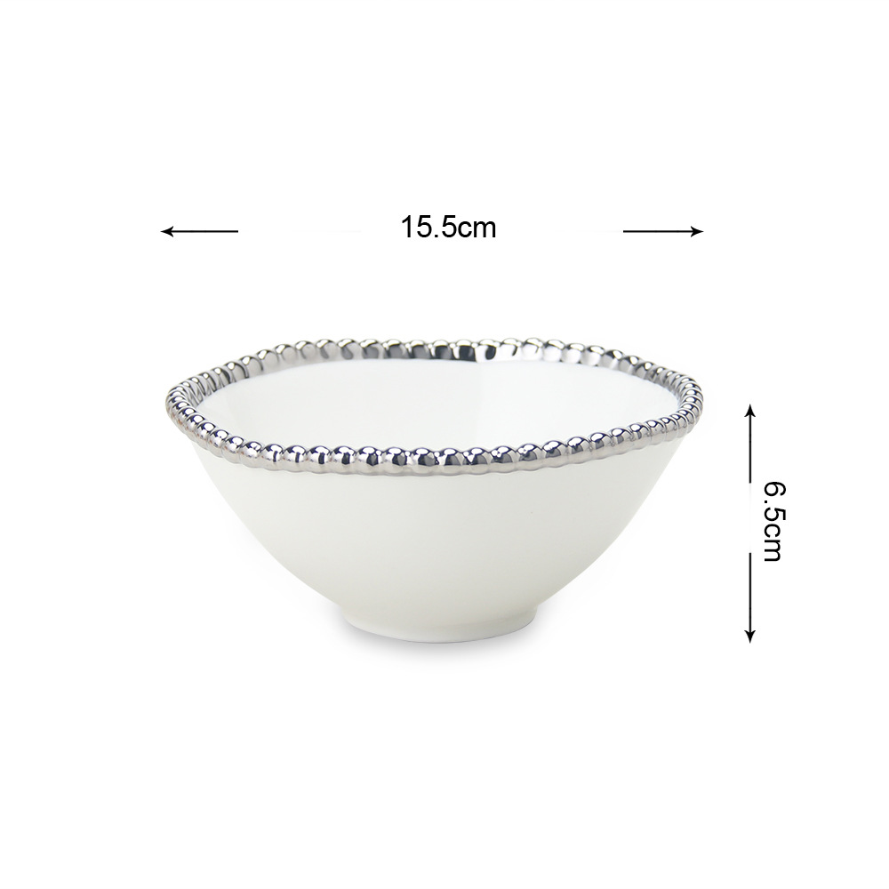 C-Bol argenté de 6 pouces